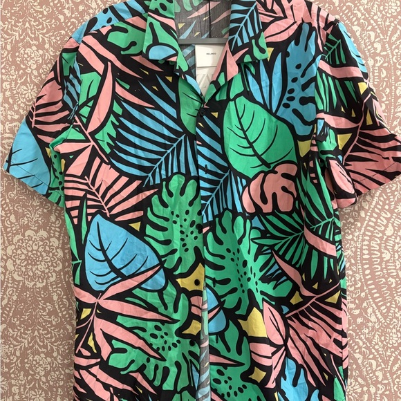 Zara Other - Zara Multicolor Abstract Print Shirt